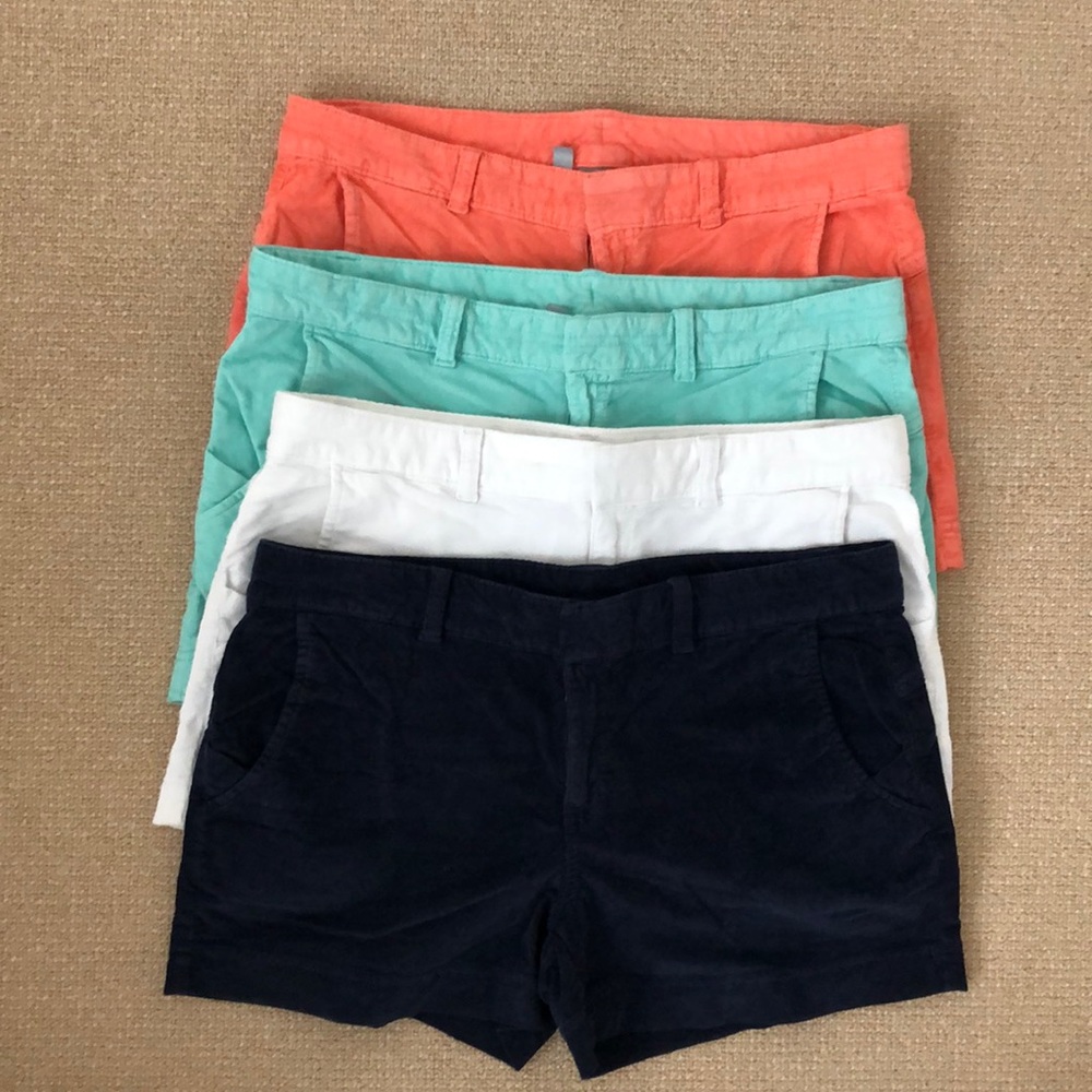 Athleta set of 4 corduroy shorts